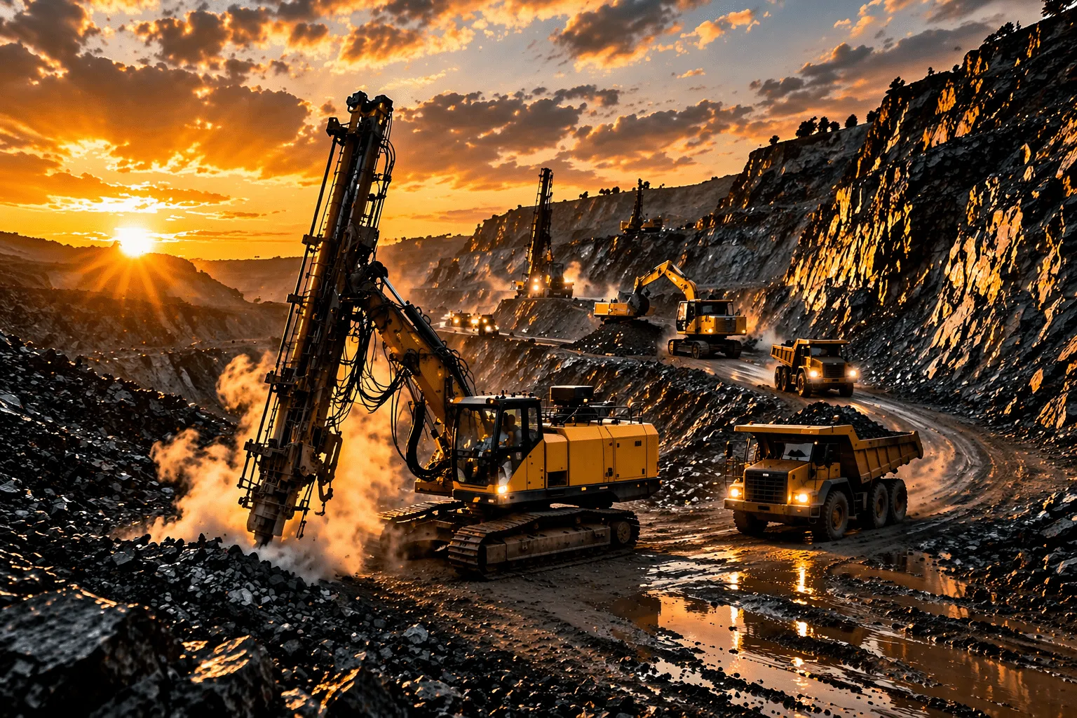 open-pit-mining-drilling-rig-operation-sunset.webp