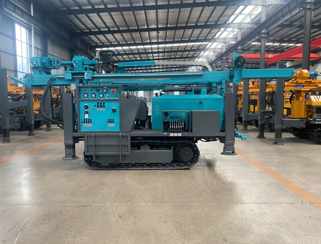 FDX400FDG400 Full Hydraulic Crawler Core Drilling Rig14