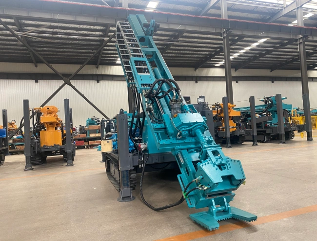 FDX400FDG400 Full Hydraulic Crawler Core Drilling Rig4