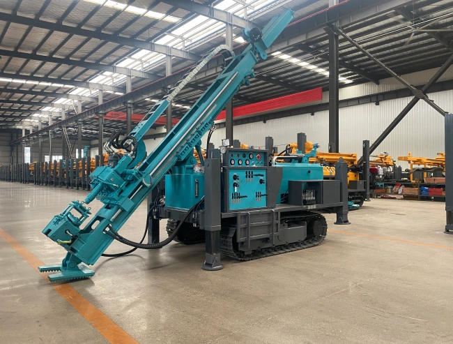 FDX400FDG400 Full Hydraulic Crawler Core Drilling Rig6