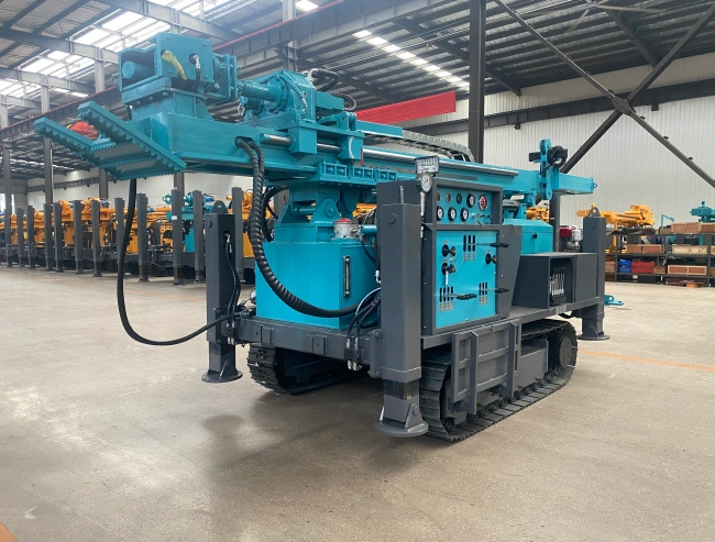 FDX400FDG400 Full Hydraulic Crawler Core Drilling Rig7
