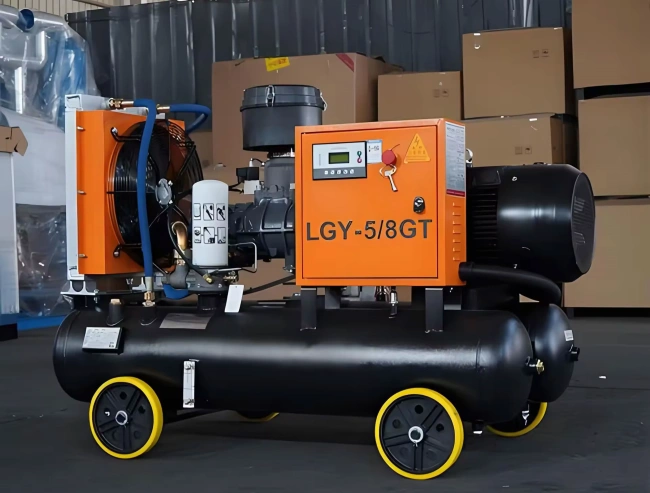 LGCY-58 Portable Diesel Screw Air Compressor Details (1)