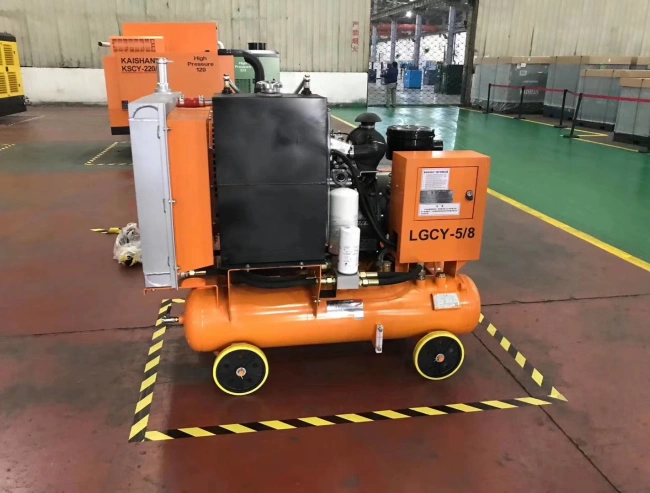 LGCY-58 Portable Diesel Screw Air Compressor Details (3)