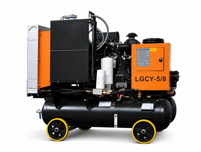 LGCY-58 Portable Diesel Screw Air Compressor