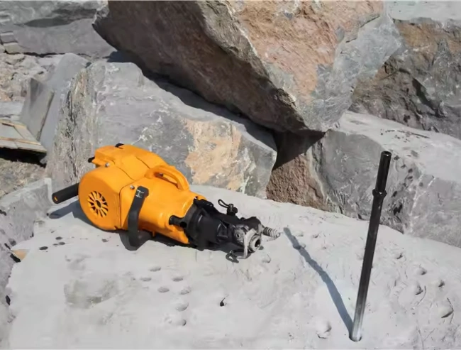 YN27C Portable Gasoline Rock Drill (3)