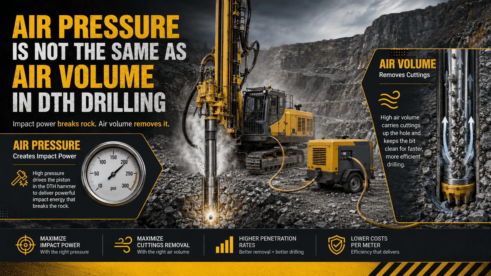air-pressure-vs-air-volume-in-dth-drilling