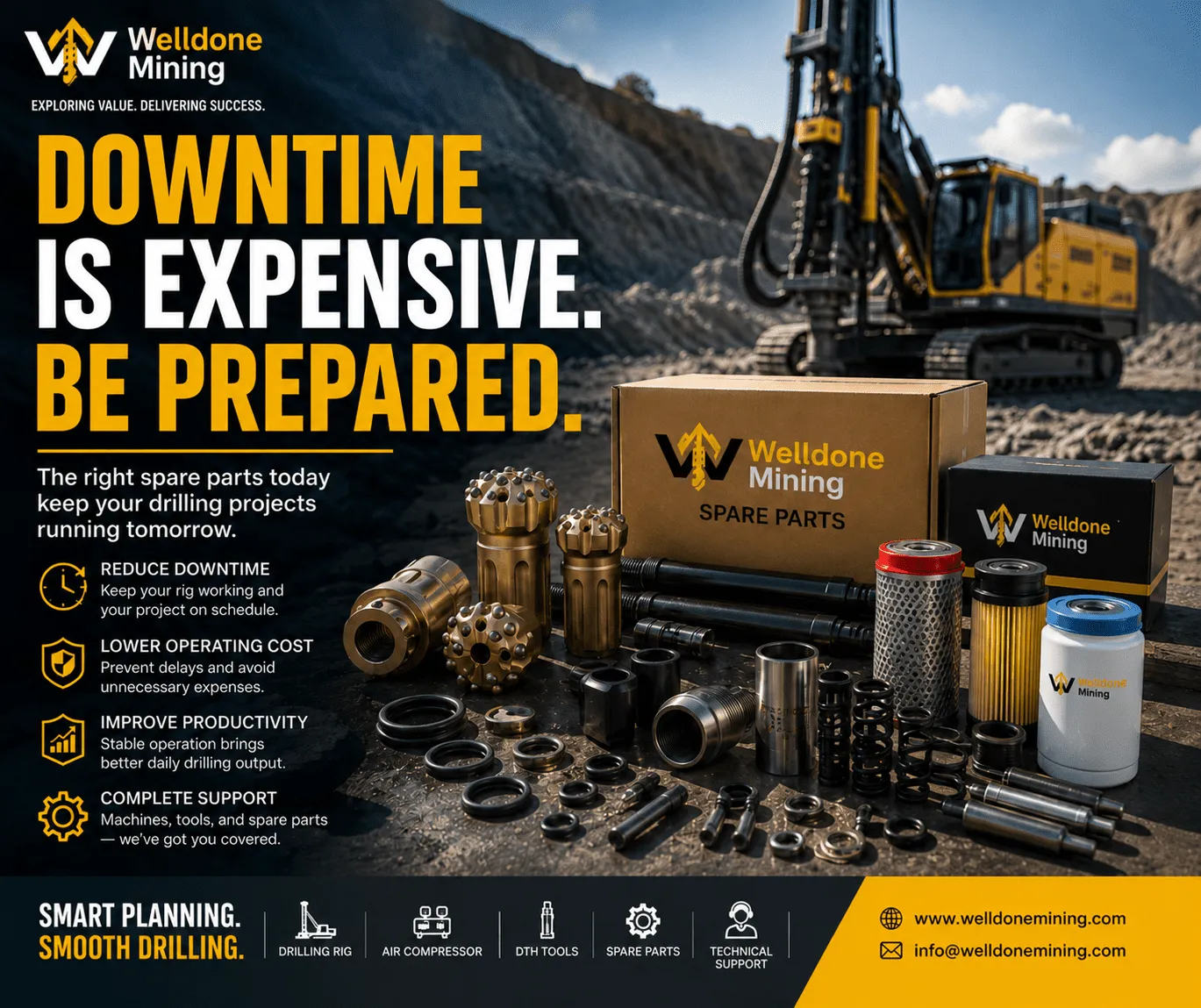 drilling-spare-parts-reduce-downtime