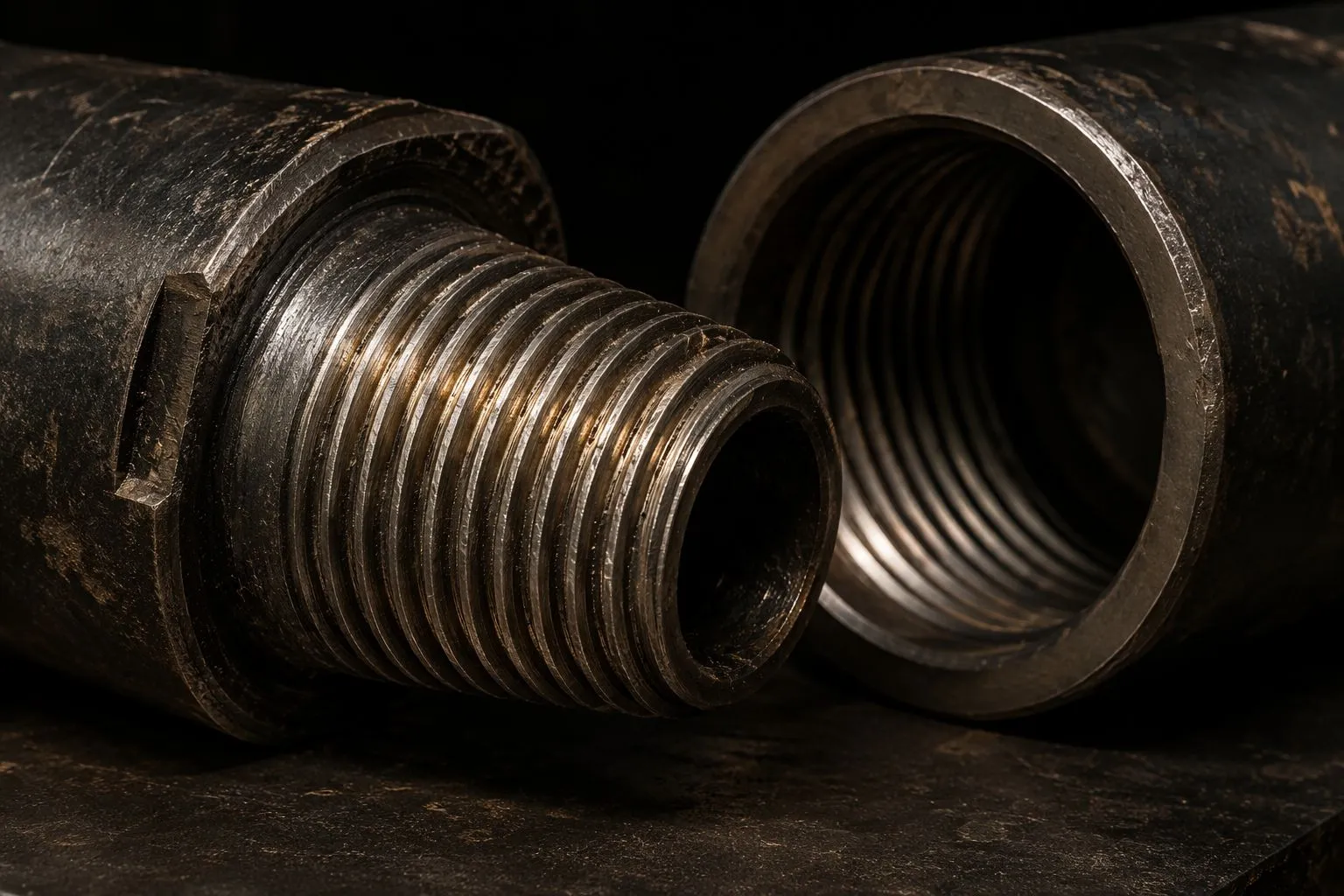 dth-drill-pipe-thread-failure-guide-welldone-mining