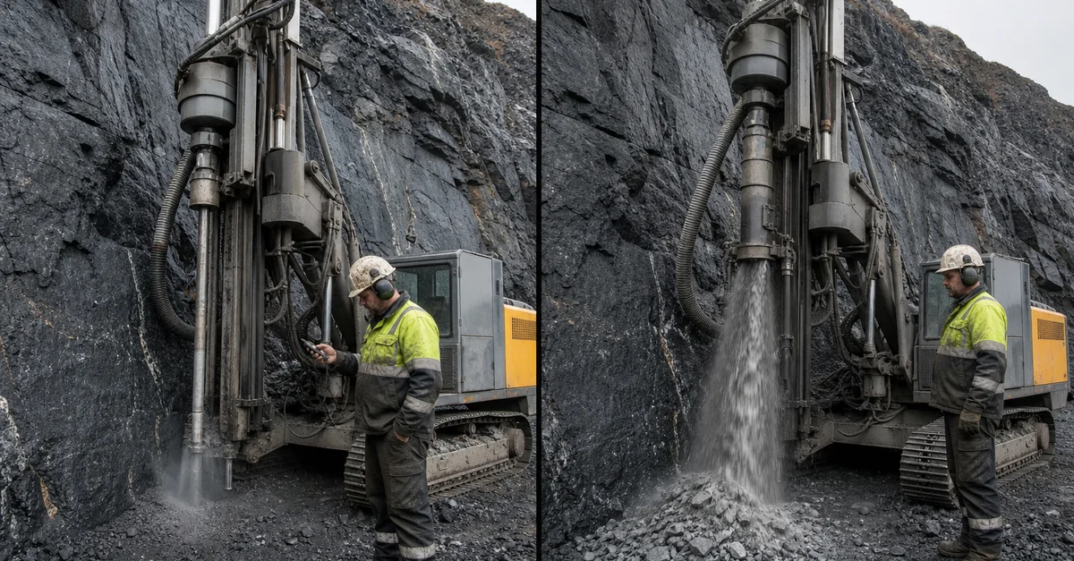 quarry-drilling-penetration-rate-forecast-rock-hardness-welldone-mining