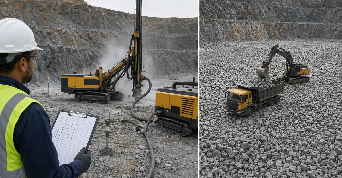quarry-turnkey-drilling-pattern-equipment-efficiency-welldone-mining